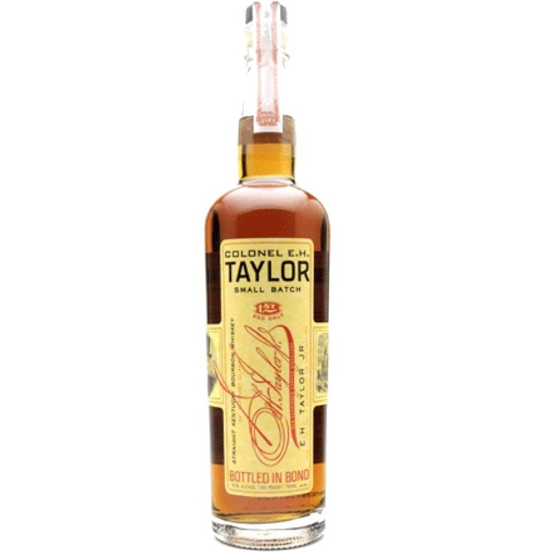 Colonel Edmund Haynes (EH) Taylor Small Batch Bottled in Bond Straight Kentucky Bourbon Whiskey 100 Proof ABV 50% Vol 75cl / 750ml (With Canister Tube)