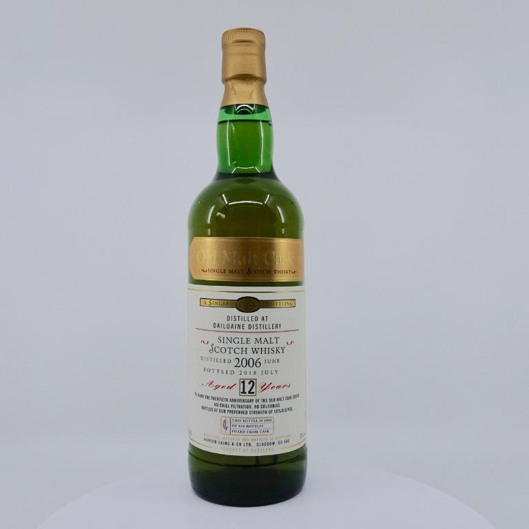 Dailuaine Distillery 2006 12 Year Old Hunter Laing - Old Malt Cask 20th Anniversary Edition Single Malt Scotch Whisky ABV 50% Vol 70cl / 700ml