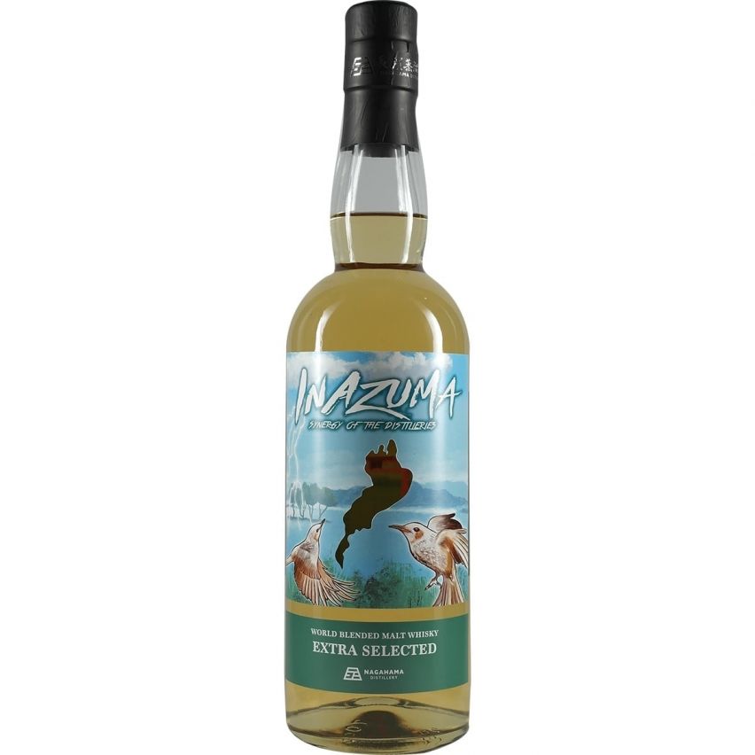Nagahama Distillery Inazuma Synergy Of The Distilleries Extra Selected World Blended Malt Whisky ABV 47% Vol 70cl / 700ml