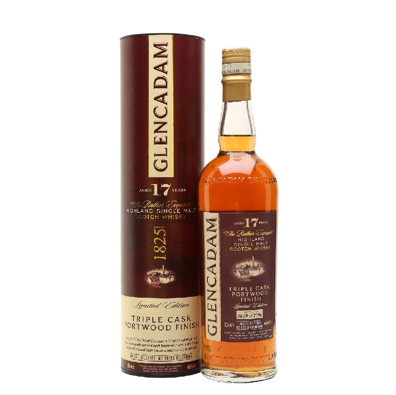 Glencadam 17 Year Old Port Wood Finish - The Whisky Shop Singapore