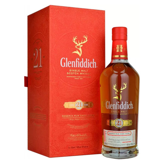 Glenfiddich 21 Years Old Reserva Rum Cask Finish