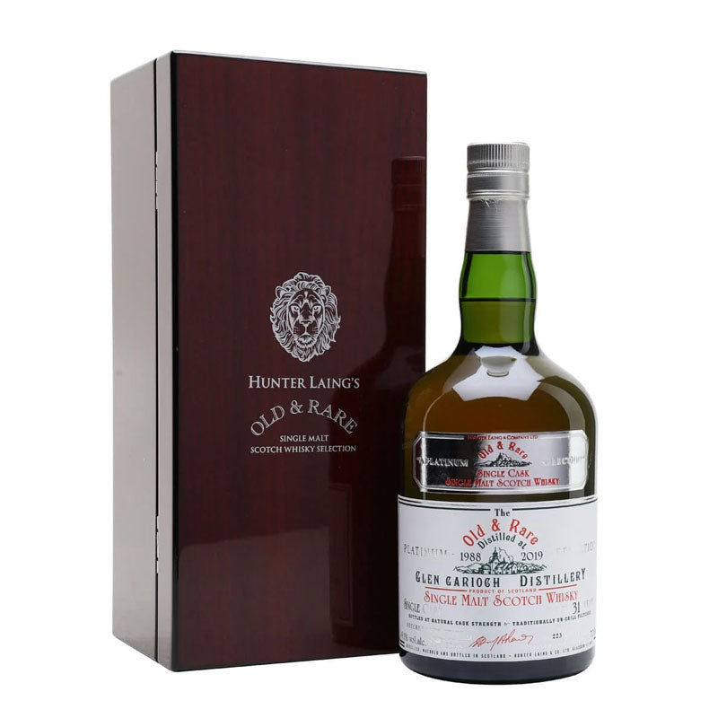 Glen Garioch Distillery 1988 31 Year Old "Old & Rare Heritage" Single Cask Natural Cask Strength Single Malt Scotch Whisky ABV 49.1% Vol 70cl / 700ml (With Gift Box. Pre-Order 7 Days)