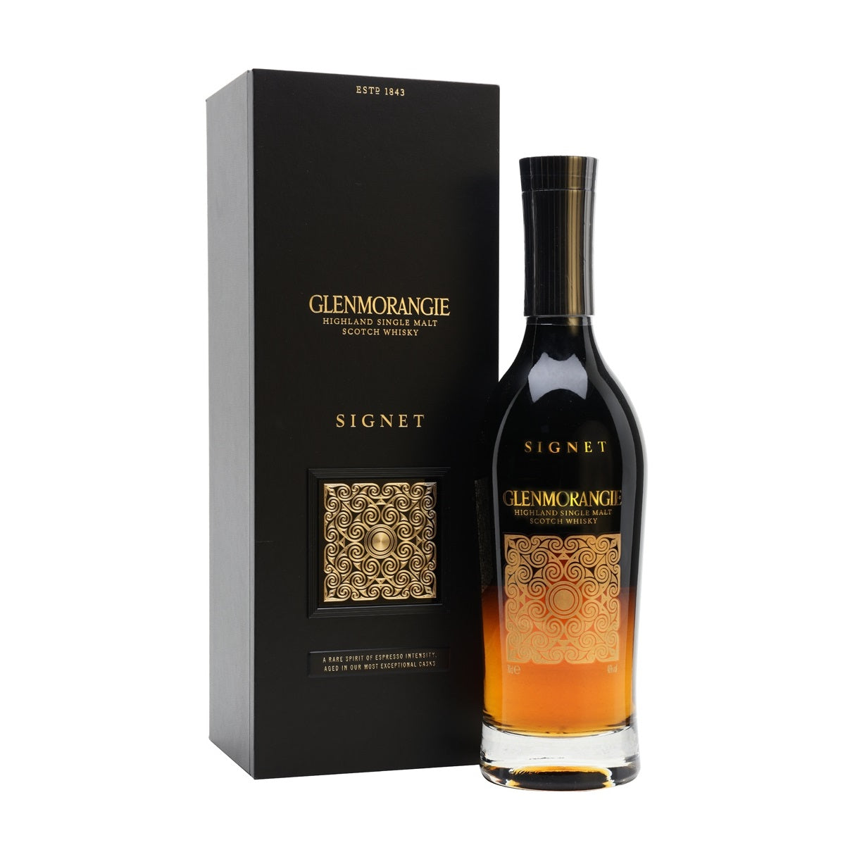 Glenmorangie Signet A Rare Spirit of Espresso Intensity Aged in Our Most Exceptional Casks Highland Single Malt Scotch Whisky ABV 46% Vol 70cl / 700ml