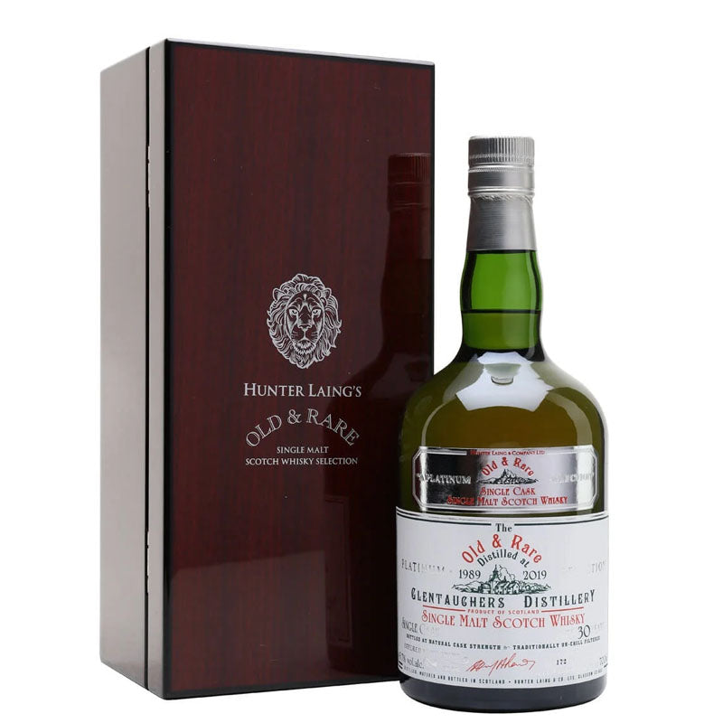 Glentauchers Distillery 1989 30 Year Old "Old & Rare Heritage" Speyside Single Cask Single Malt Scotch Whisky ABV 45.7% Vol 700ml / 70cl (With Gift Box. Pre-Order 7 Days)