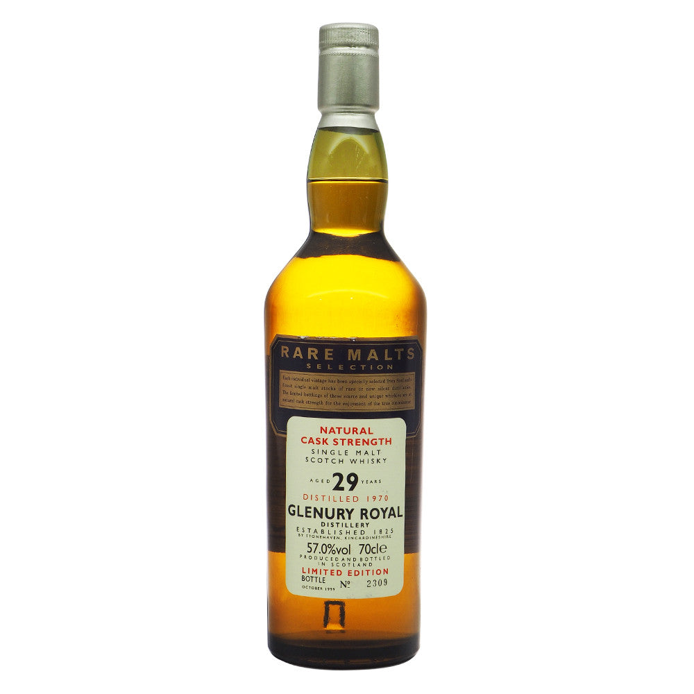 Glenury Royal 1970 29 Years Rare Malts Selections - Bottle No. 2309 - The Whisky Shop Singapore