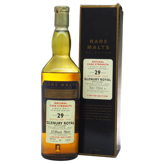 Glenury Royal 1970 29 Years - Rare Malts Selections #3096 - The Whisky Shop Singapore