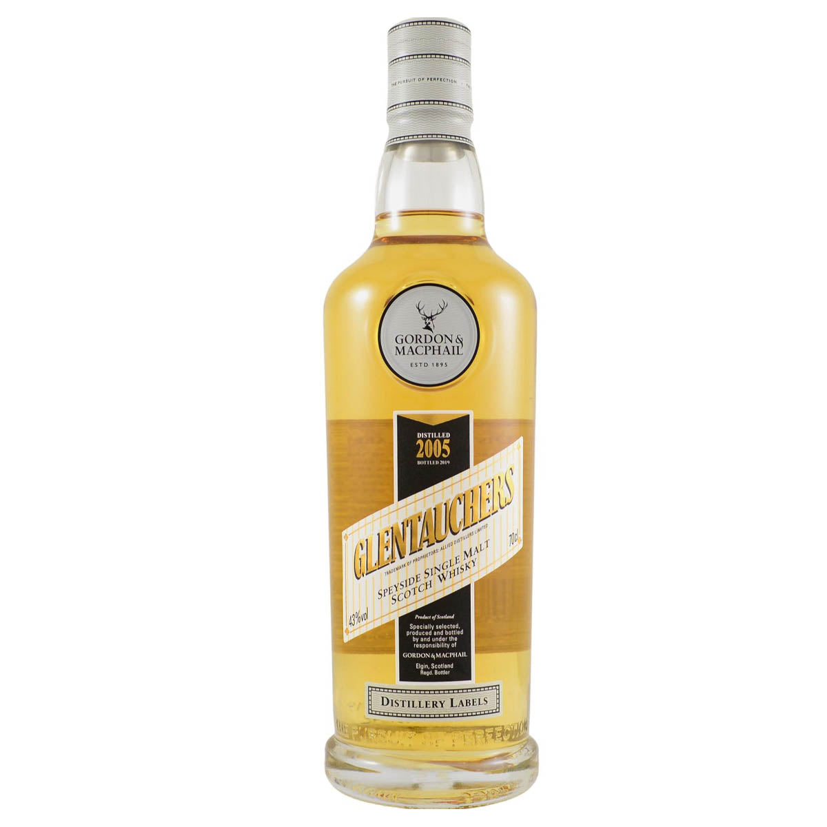 Glentauchers Distilled 2005 Gordon & Macphail Speyside Single Malt Scotch Whisky ABV 43% Vol 700ml / 70cl