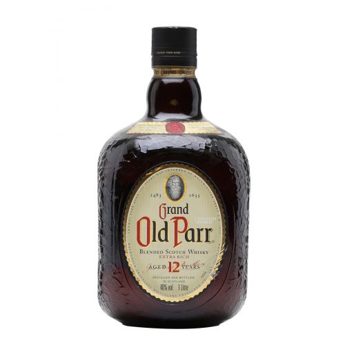 Grand Old Parr 12 Year Old EXTRA RICH Blended Scotch Whisky ABV 40% Vol 75cl / 750ml