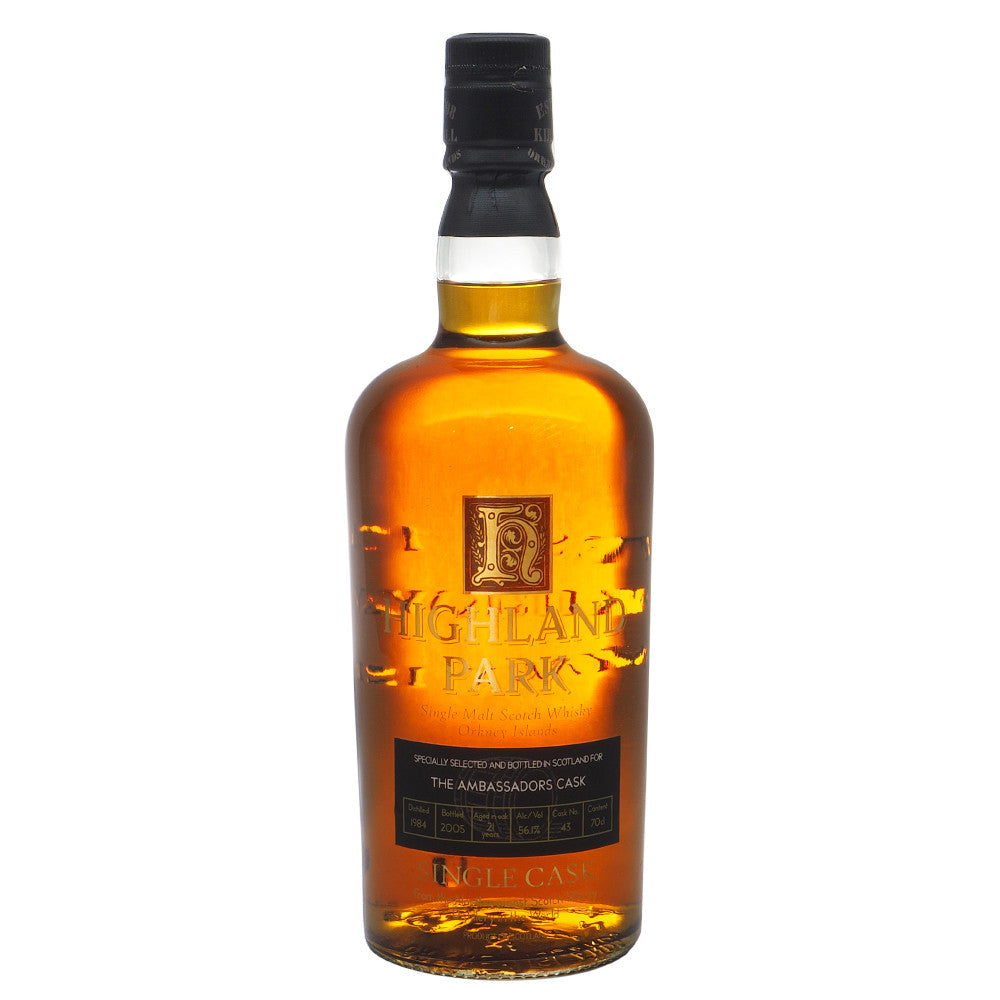 Highland Park 1984 21 Years - Ambassador Cask #1 - The Whisky Shop Singapore
