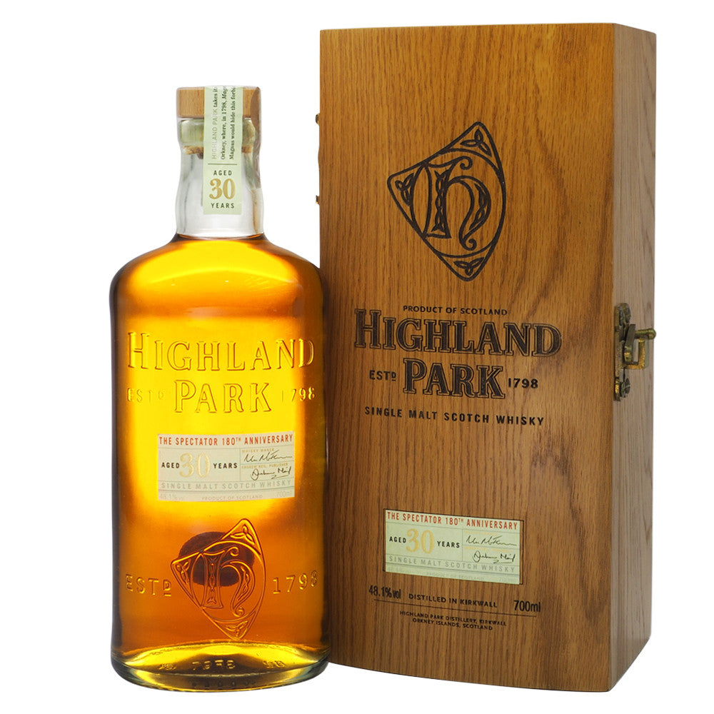 Highland Park 30 Year Old The Spectator 180th Anniversary Kirkwall