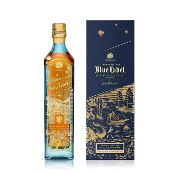 Johnnie Walker Blue Label Treasures of South East Asia Limited Edition 75cl - The Whisky Shop Singapore