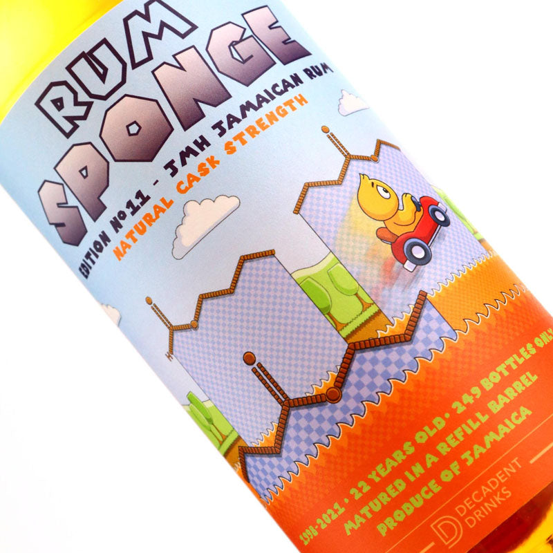 Jamaican Rum 1998 22 Year Old Rum Sponge Cask Edition No.11 Refill Barrel ABV 62.6% Vol 700ml / 70cl (Pre-Order 7 Days)