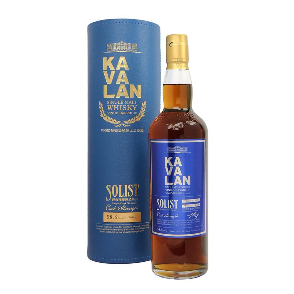 Kavalan Solist Vinho Barrique (Earlier releases) Single Cask Strength Single Malt Whisky ABV 54%-57% Vol 700ml / 70cl (With Gift Box)