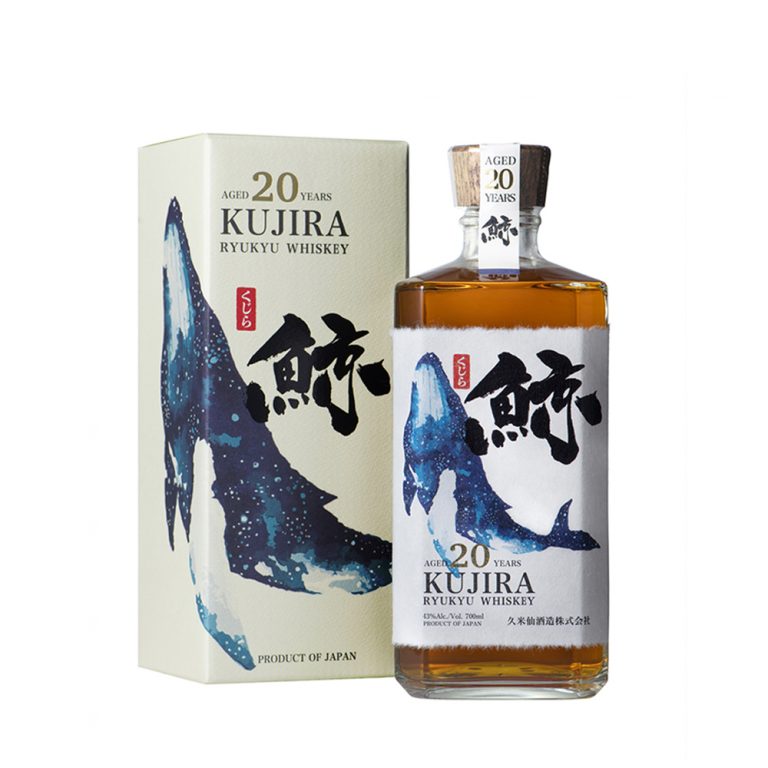 Kujira Ryukyu Whisky 20 Years Bourbon Cask Finish Product of Japan ABV 43% Vol 700ml / 70cl