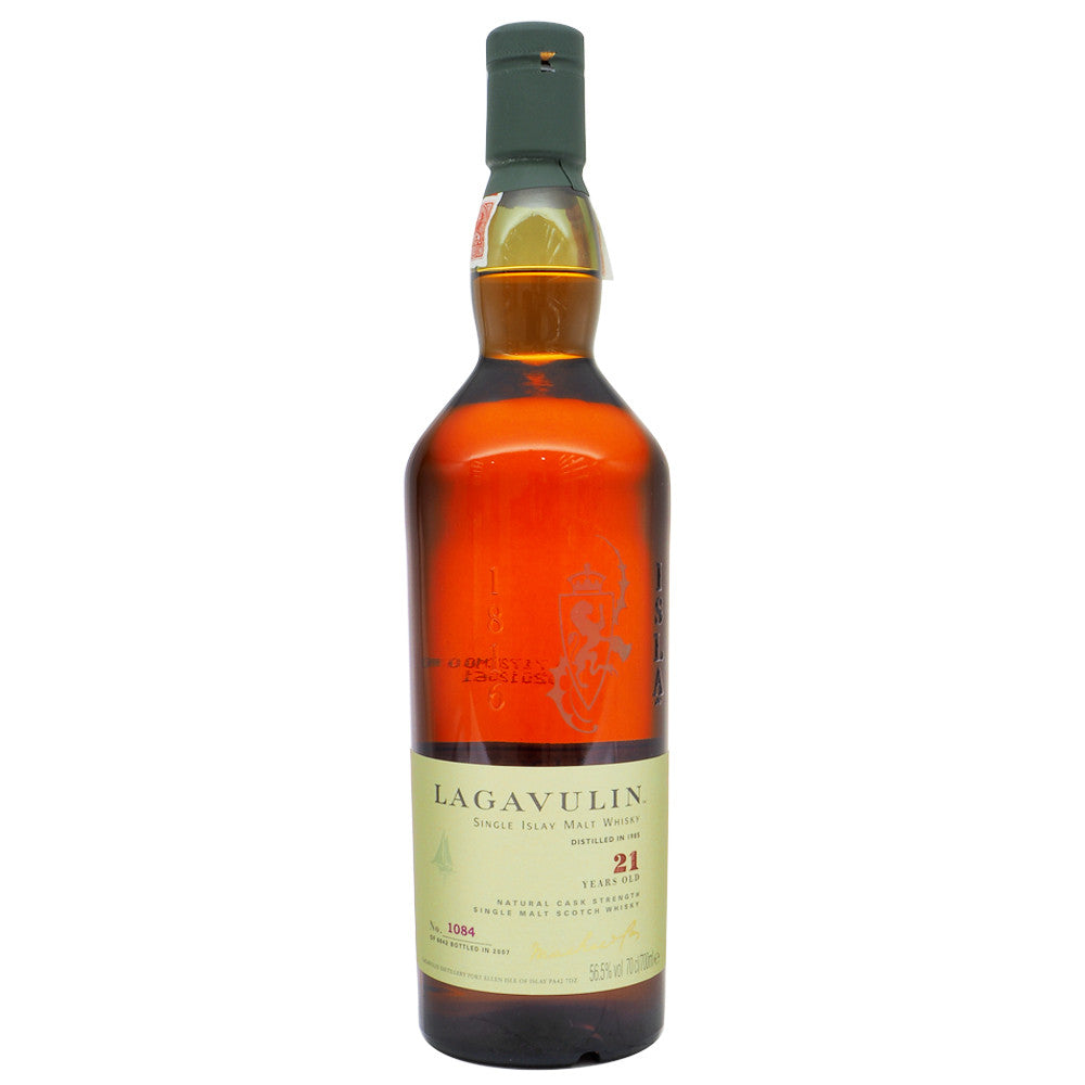 Lagavulin 1985 21 Years (Bot. 2007) - Serge's Favourite Lagavulin #1084 - The Whisky Shop Singapore