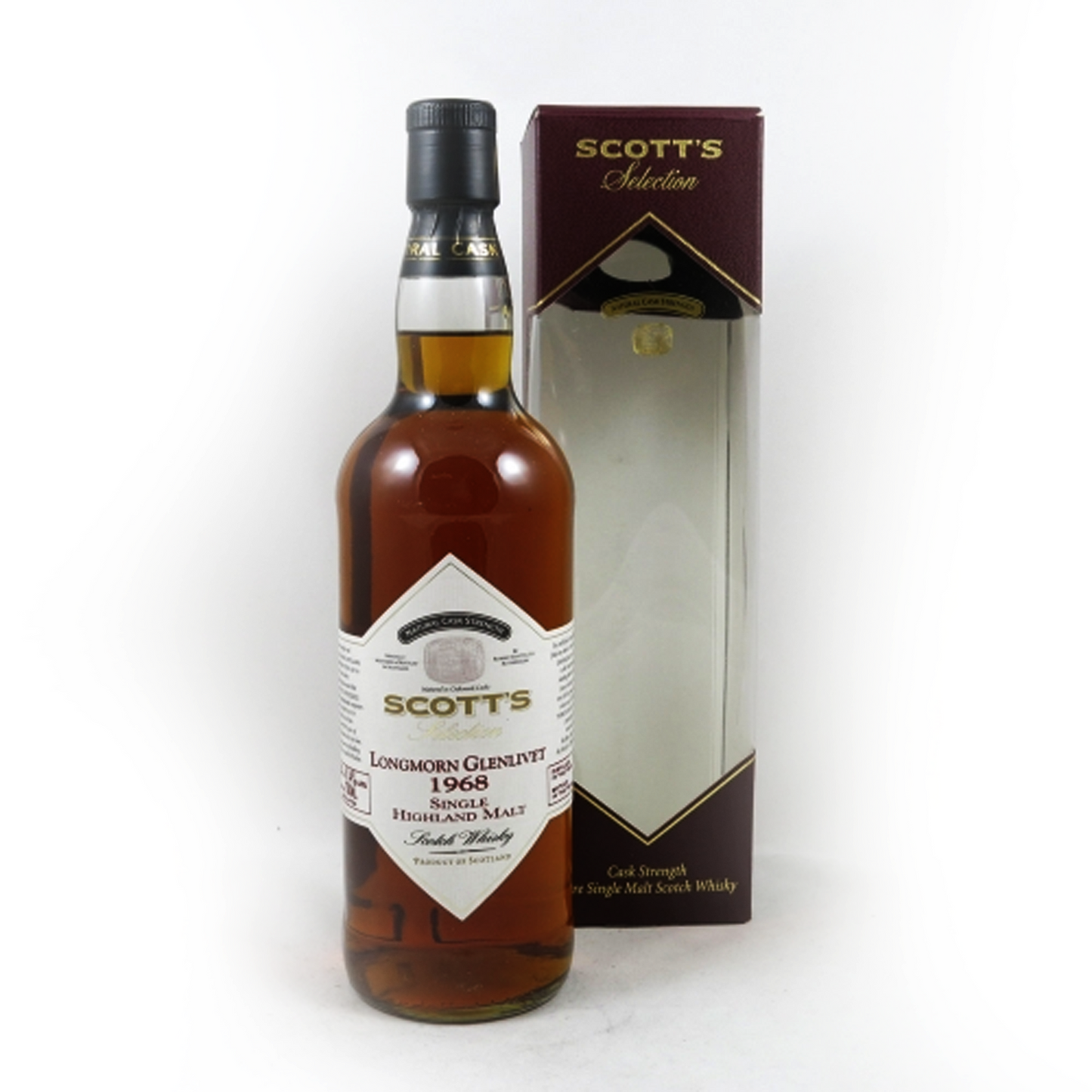 Longmorn-Glenlivet 1968 Scott's Selection - US Import Single Highland Malt ABV 61.3% Vol 750ml / 75cl
