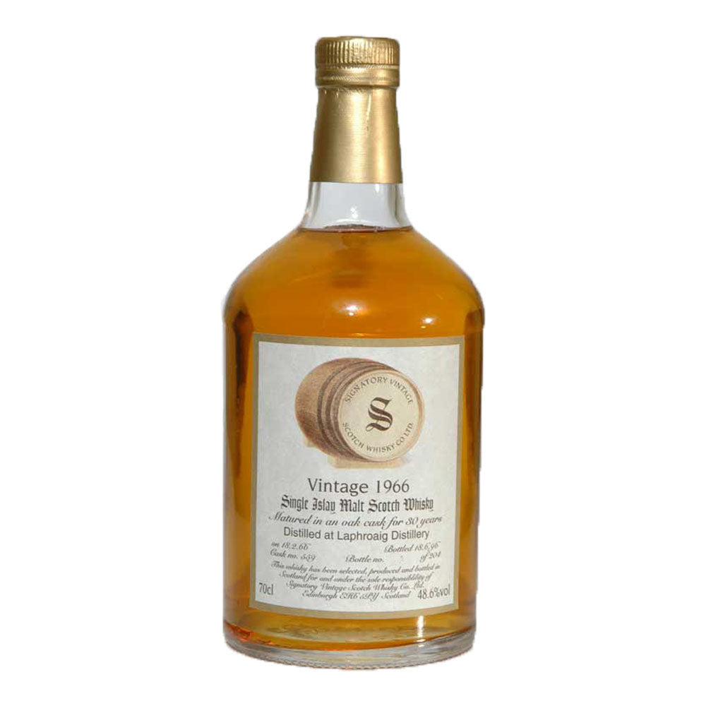 Laphroaig 1966 30 Years Signatory Vintage Cask 559 - The Whisky Shop Singapore