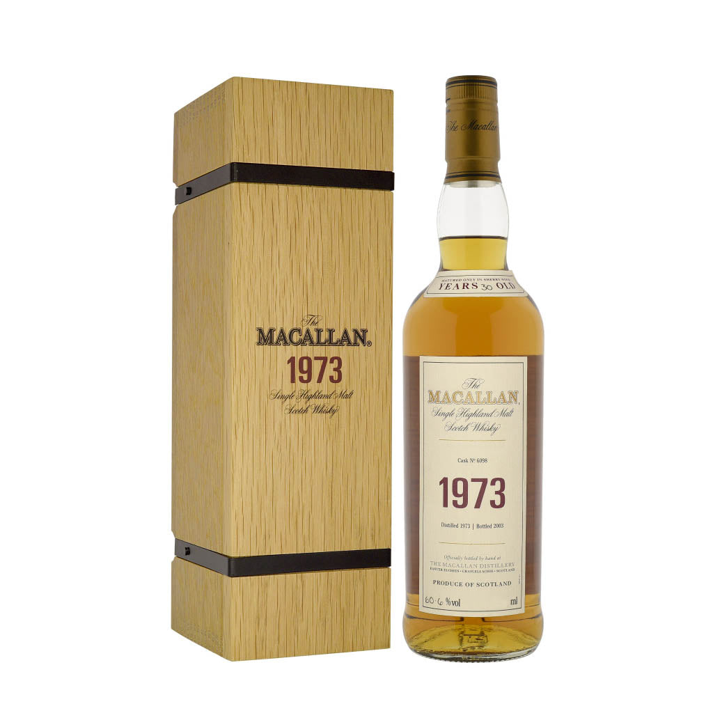 The Macallan 1973 30 Year Old Fine & Rare Single Malt Cask 6098 (Bottled 2003) ABV 60.6% 750ml