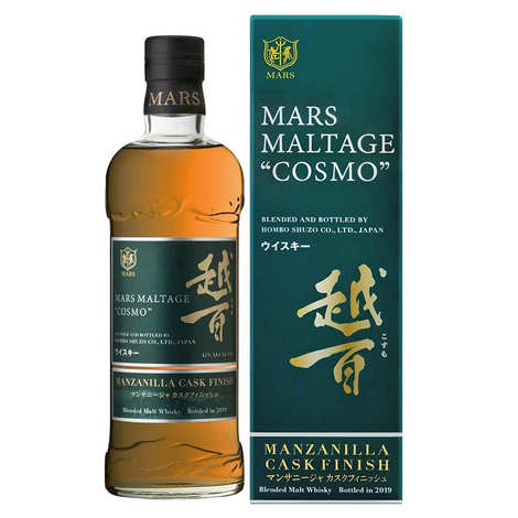 Mars Maltage "Cosmo" 越百 Manzanilla Sherry Cask Finish Bottled in 2019 Blended Malt Whisky ABV 42% Vol 70cl / 700ml