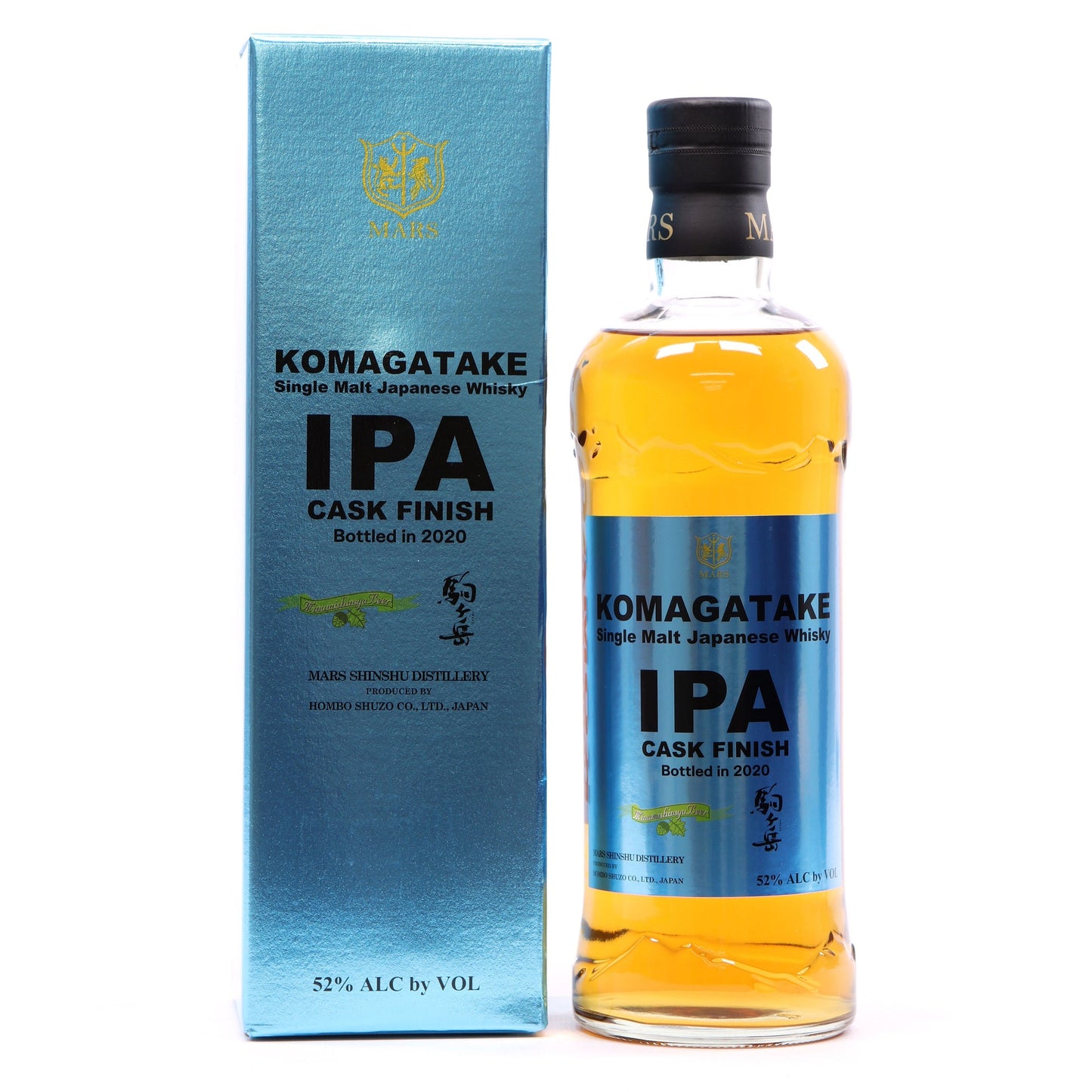 Mars Shinshu Distillery Komagatake 駒ヶ岳 IPA Cask Finish Bottled in 2020 Single Malt Japanese Whisky ABV 52% Vol 70cl / 700ml