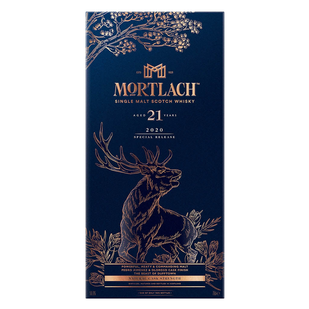 Mortlach 21 Year Old Special Release 2020 Speyside Single Malt Scotch Whisky ABV 56.9% Vol 700ml / 70cl (With Gift Box)