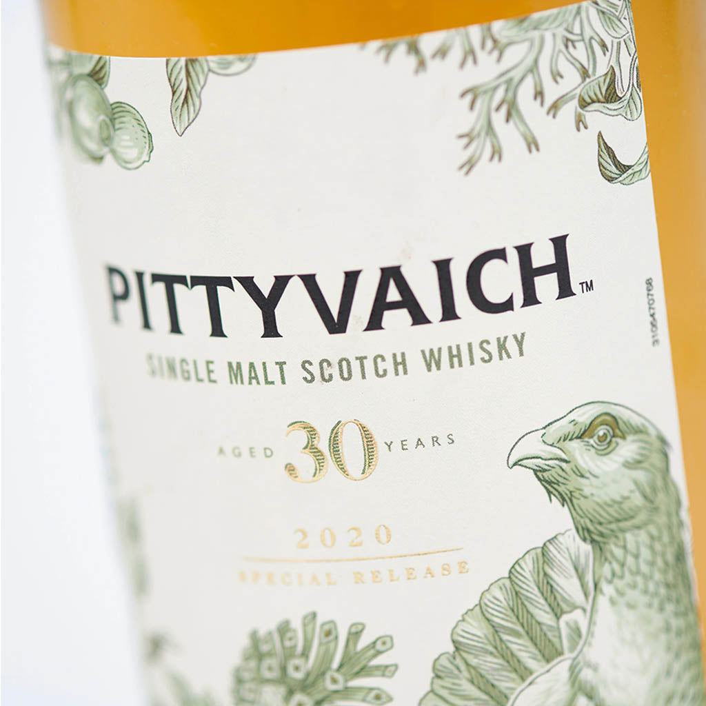 Pittyvaich 30 Year Old Special Release 2020 1989 Ghost Finish in Bourbon Casks Natural Cask Strength Speyside Single Malt Scotch Whisky ABV 50.80% Vol 700ml / 70cl (With Gift Box)