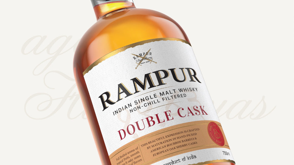 Rampur Double Cask Indian Single Malt Whisky ABV 45% 700ml