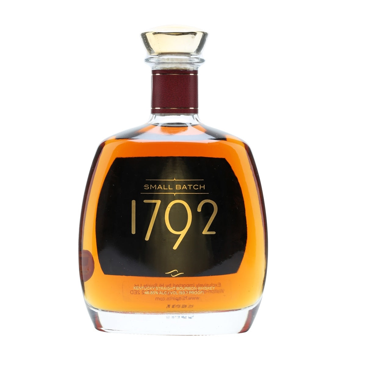 1792 Small Batch Kentucky Straight Bourbon Whiskey ABV 46.85 75cl/750ml