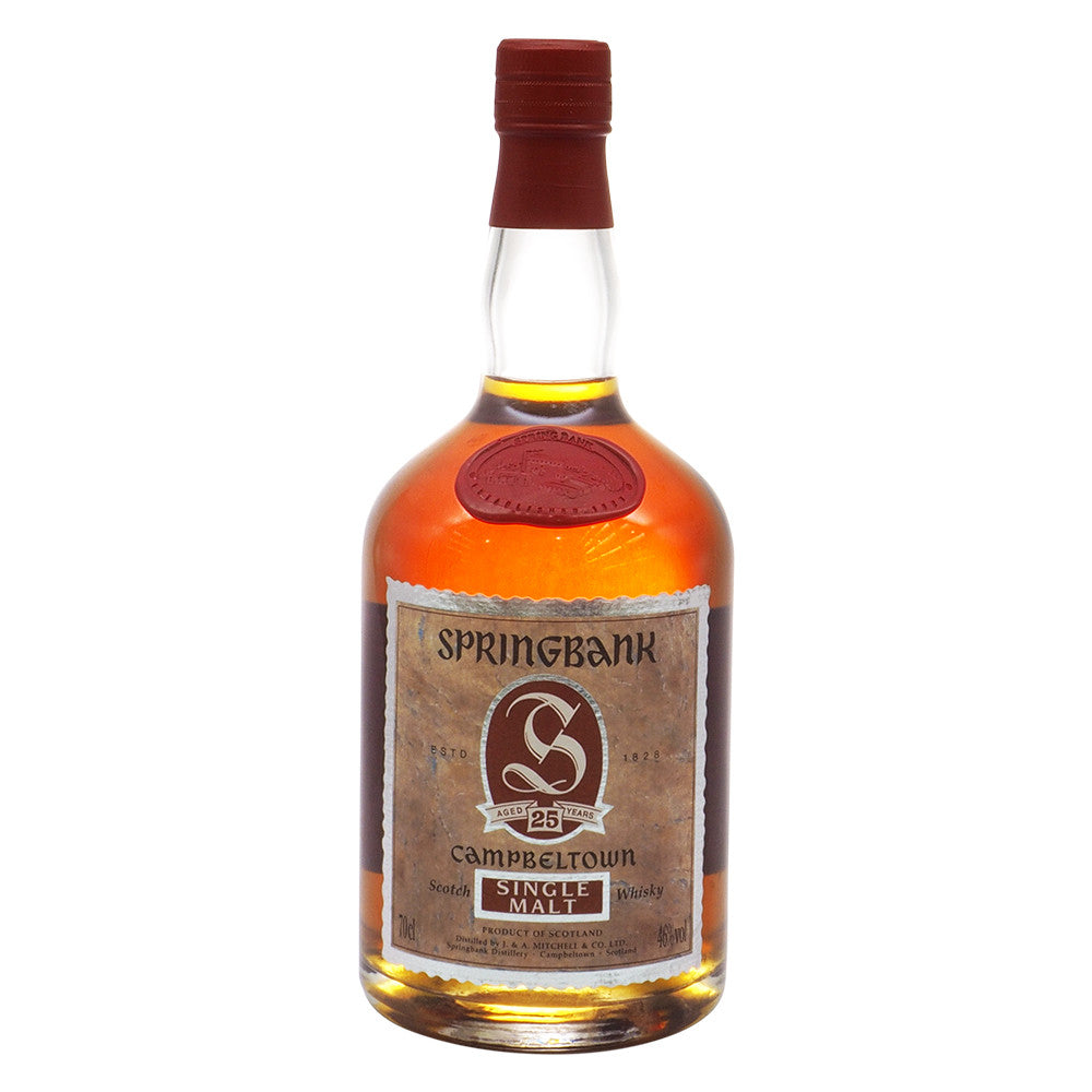 Springbank 25 Years Dumpy Bottle - The Whisky Shop Singapore