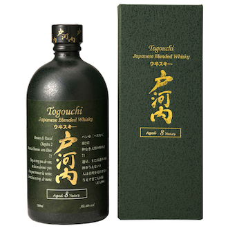 Togouchi 户河内 8 Year Old Japanese Blended Whisky ABV 40% Vol 70cl / 700ml