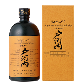 Togouchi 户河内 Beer Cask Finish Japanese Blended Whisky ABV 40% Vol 70cl / 700ml