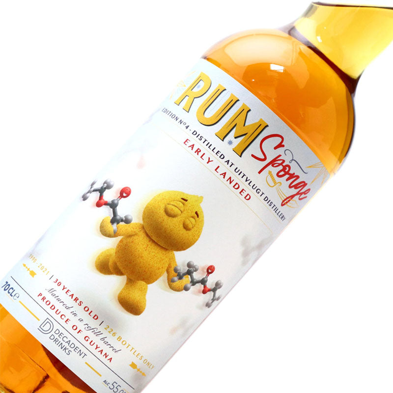 Uitvlugt 1990 Year Old Rum Sponge Cask Edition No.4 ABV 55% Vol 70cl / 700ml (Pre-Order 7 Days)
