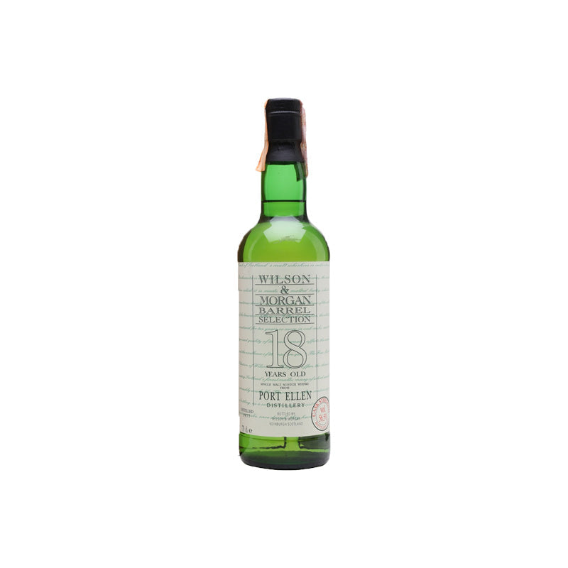 Port Ellen Distillery 18 Year Old 1977 Wilson & Morgan Barrel Selection Cask Strength Islay Single Malt Scotch Whisky ABV 56.5% Vol 70cl / 700ml