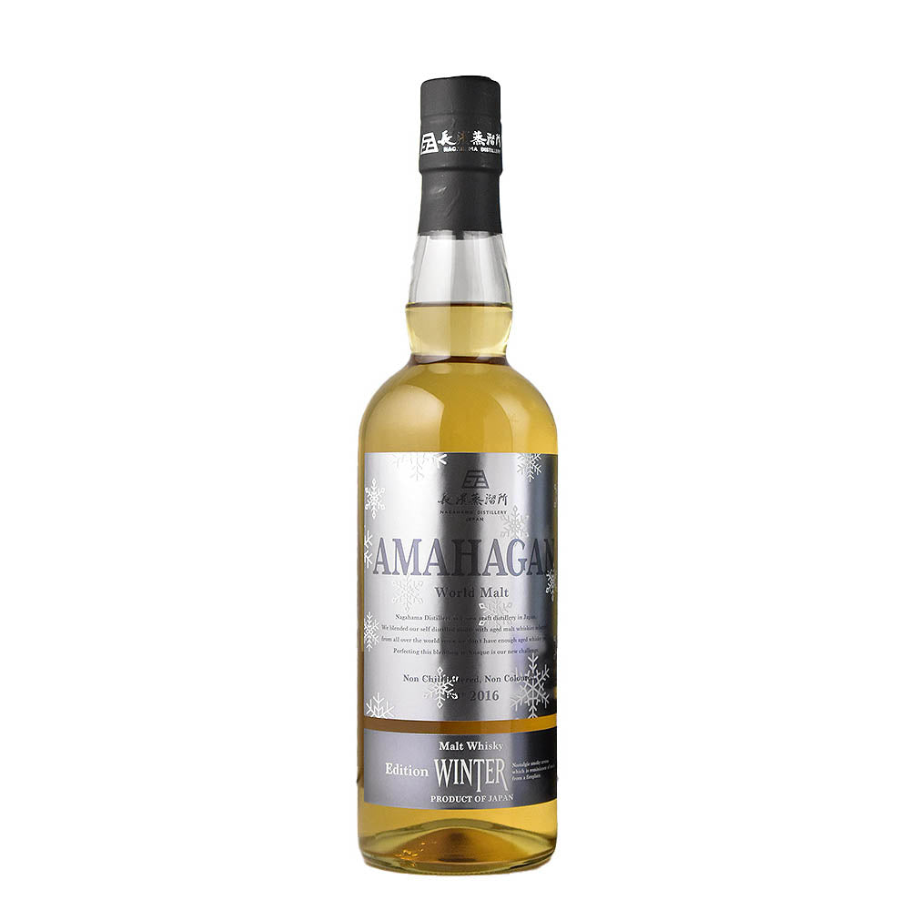 Nagahama Distillery 長濱蒸溜所 Amahagan World Malt Whisky Winter Edition ABV 47% Vol 70cl / 700ml