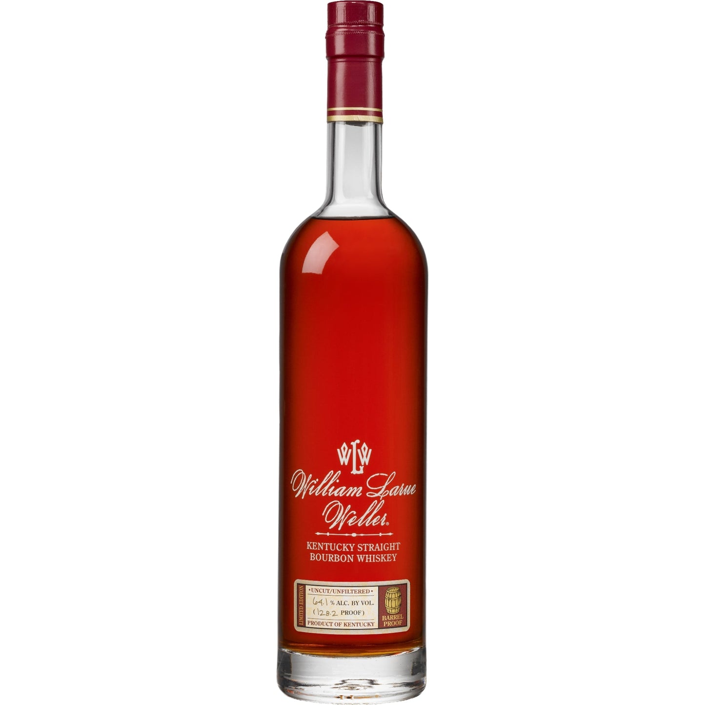 William Larue Weller 2005 Bot.2017 Barrel Proof Kentucky Straight Bourbon Whiskey Release ABV 64.1% Vol 75cl / 750ml