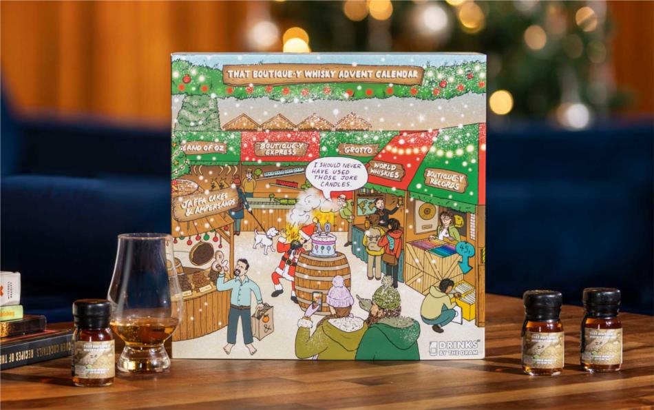 That Boutique-y Whisky Company Advent Calendar Whisky 2022 (24 x 30ml - Gift Pack)