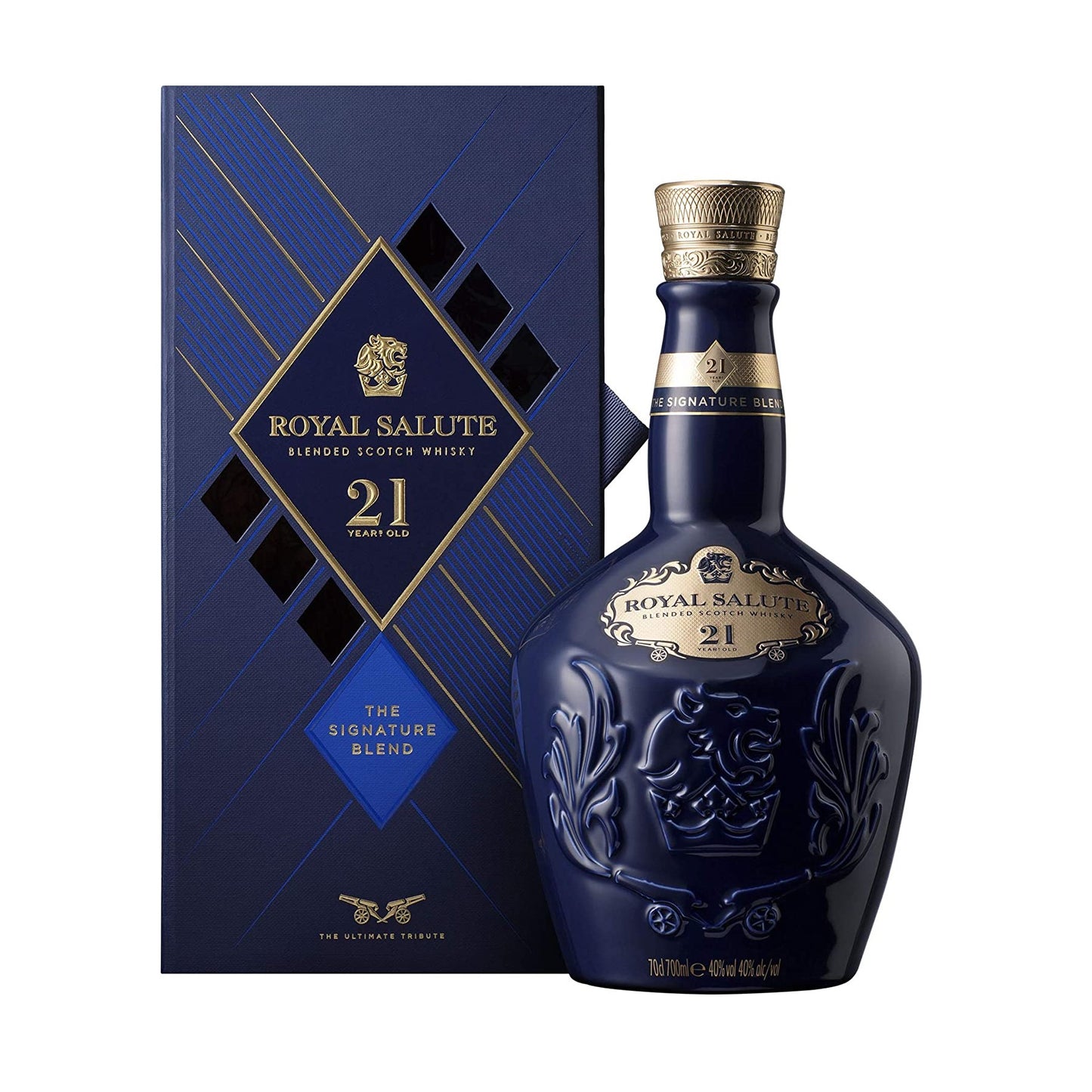 Royal Salute 21 Years Old The Signature Blend Blended Scotch Whisky ABV 40% Vol 700ml / 70cl with Gift Box