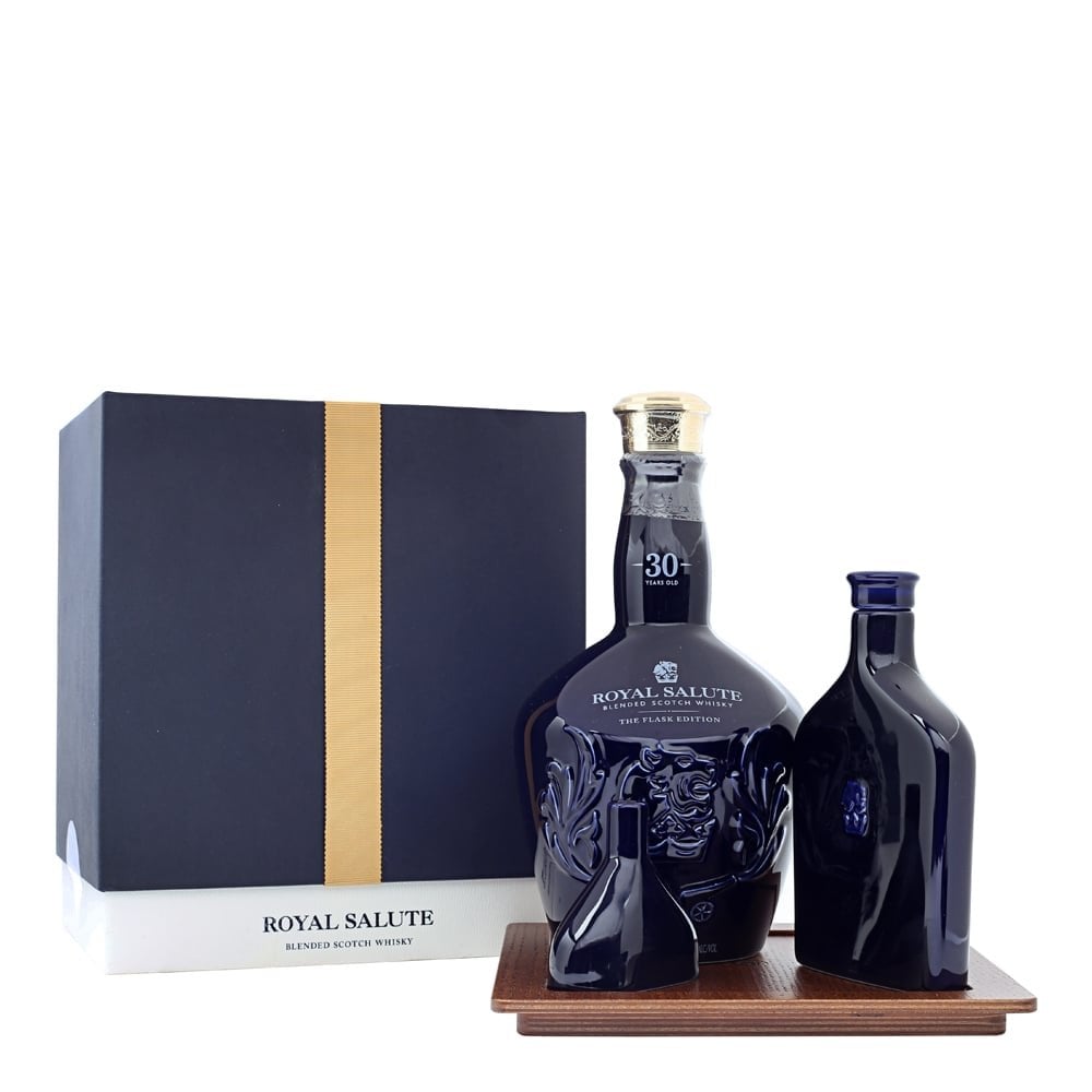 Royal Salute 30 Year Old - The Flask Edition Blended Scotch Whisky Gift Set ABV 50.1% Vol 70cl / 700ml