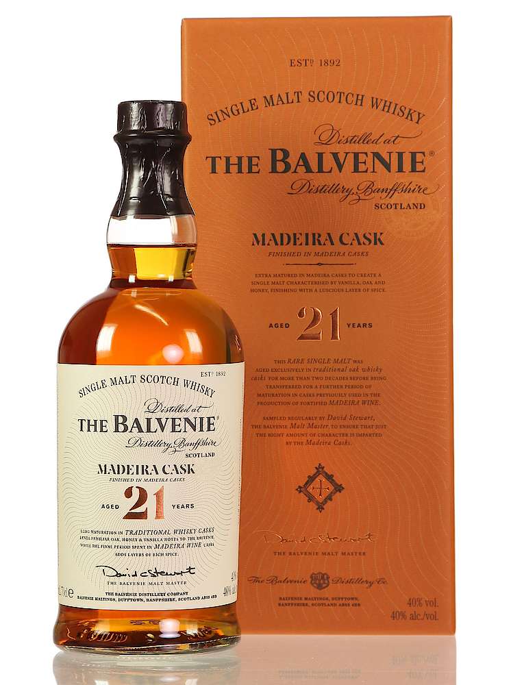 Balvenie 21 Years Madeira Cask - The Whisky Shop Singapore