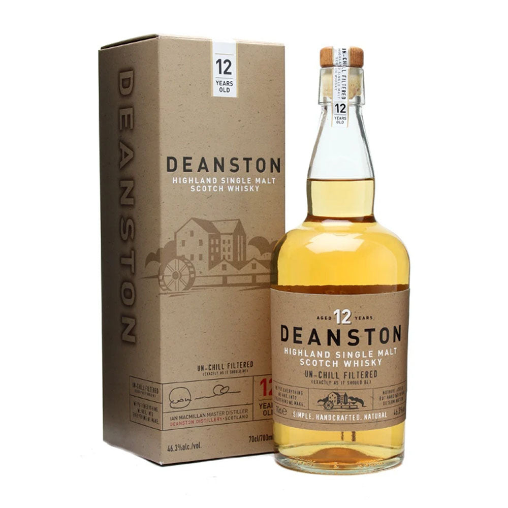 Deanston 12 Year Old Un Chill Filtered Ian Macmillan Master Distiller ABV 46.3% 70cl /700ml