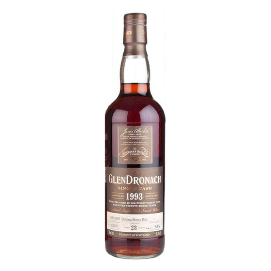 Glendronach 1993 23 Years Cask 42 - The Whisky Shop Singapore