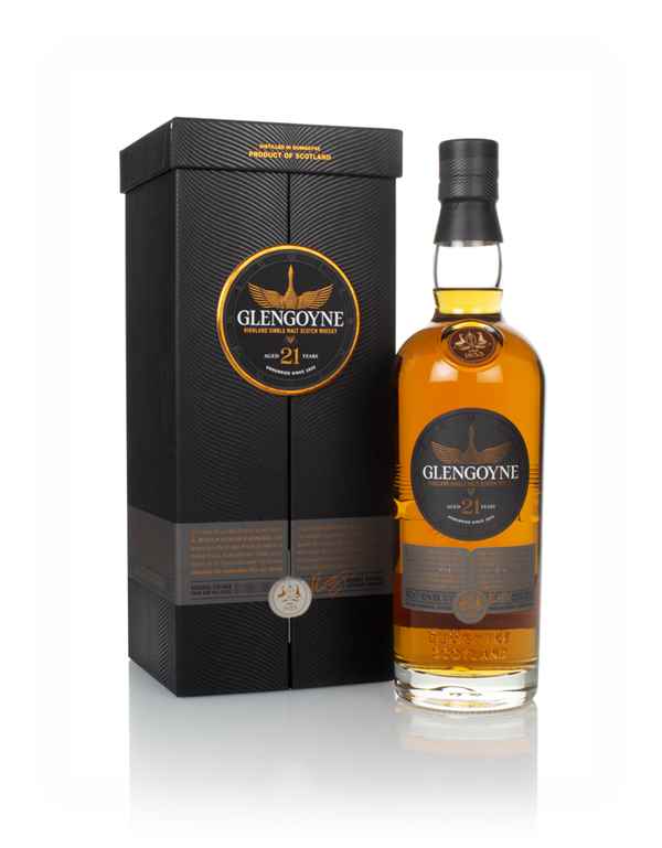 Glengoyne 21 Year Old Highland Single Malt Scotch Whisky ABV 40% Vol 70cl / 700ml (With Gift Box)
