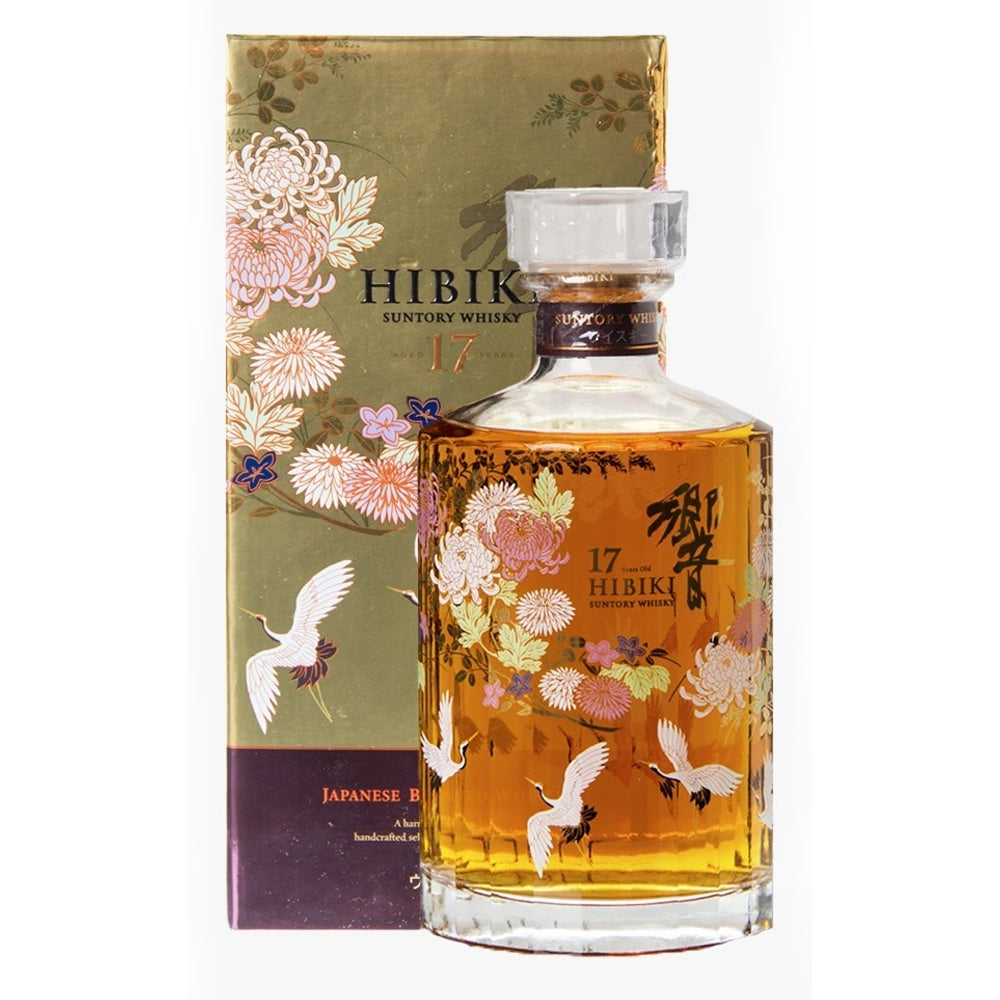 Hibiki 17 Years Old Kacho Fugestu Limited Edition Blended Japanese Whisky ABV 43% Vol 700ml / 70cl (With Gift Box)