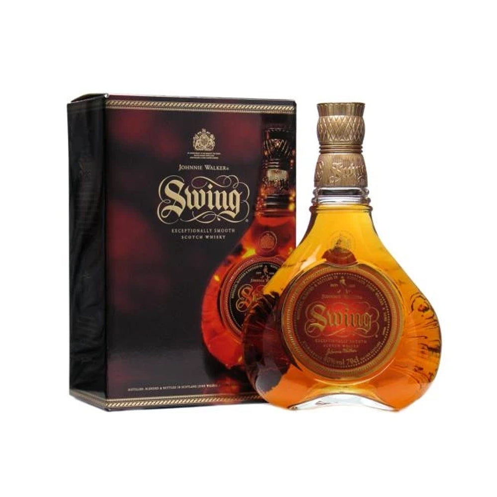 Johnnie Walker Swing Blended Scotch Whisky ABV 40% Vol 750ml / 75cl (Vintage Bottle - Label is not in good condition)