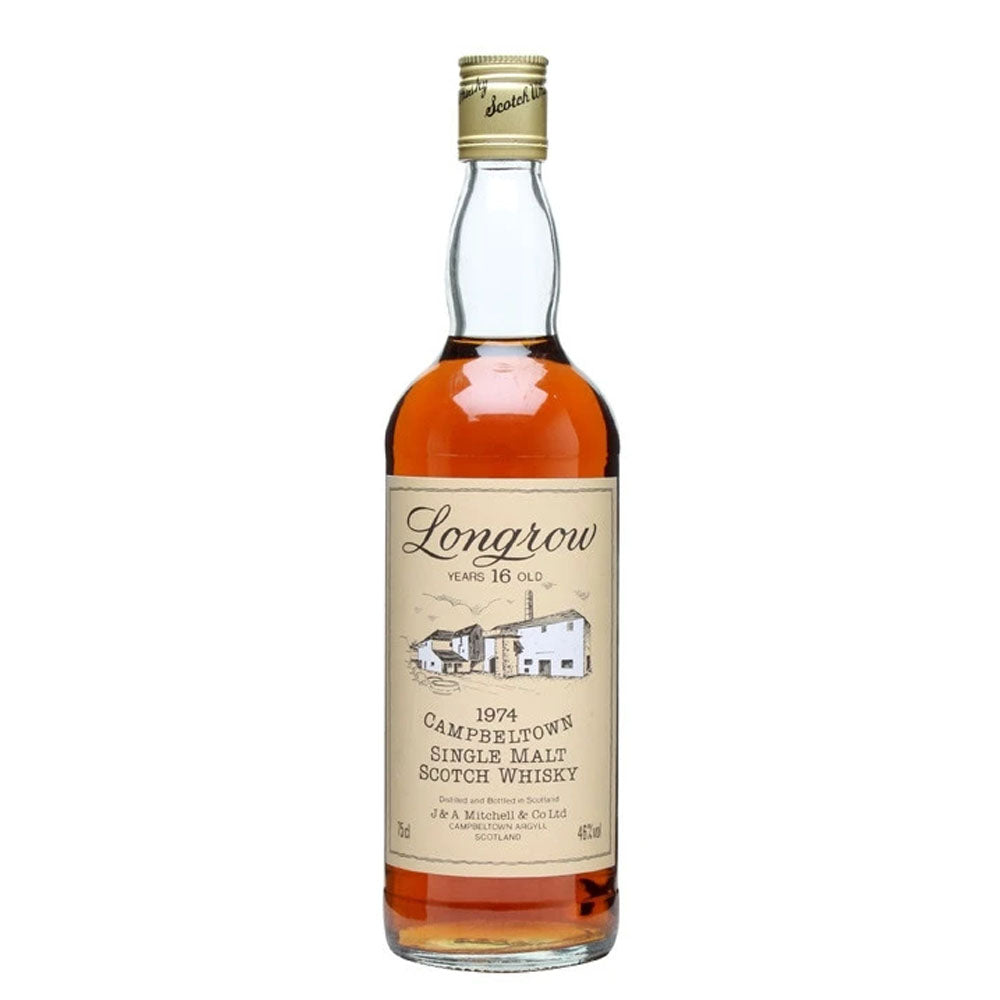 Longrow 1974 16 Year Old Campbeltown Single Malt Scotch Whisky ABV 46.0% Vol 75cl / 750ml