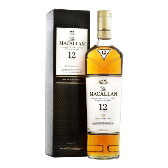 Macallan 12 Years Sherry Oak - The Whisky Shop Singapore