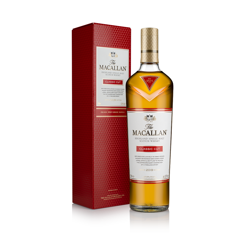 The Macallan Classic Cut Limited Edition 2019 Highland Single Malt Scotch Whisky ABV 52.9% Vol 700ml / 70cl with Gift Box