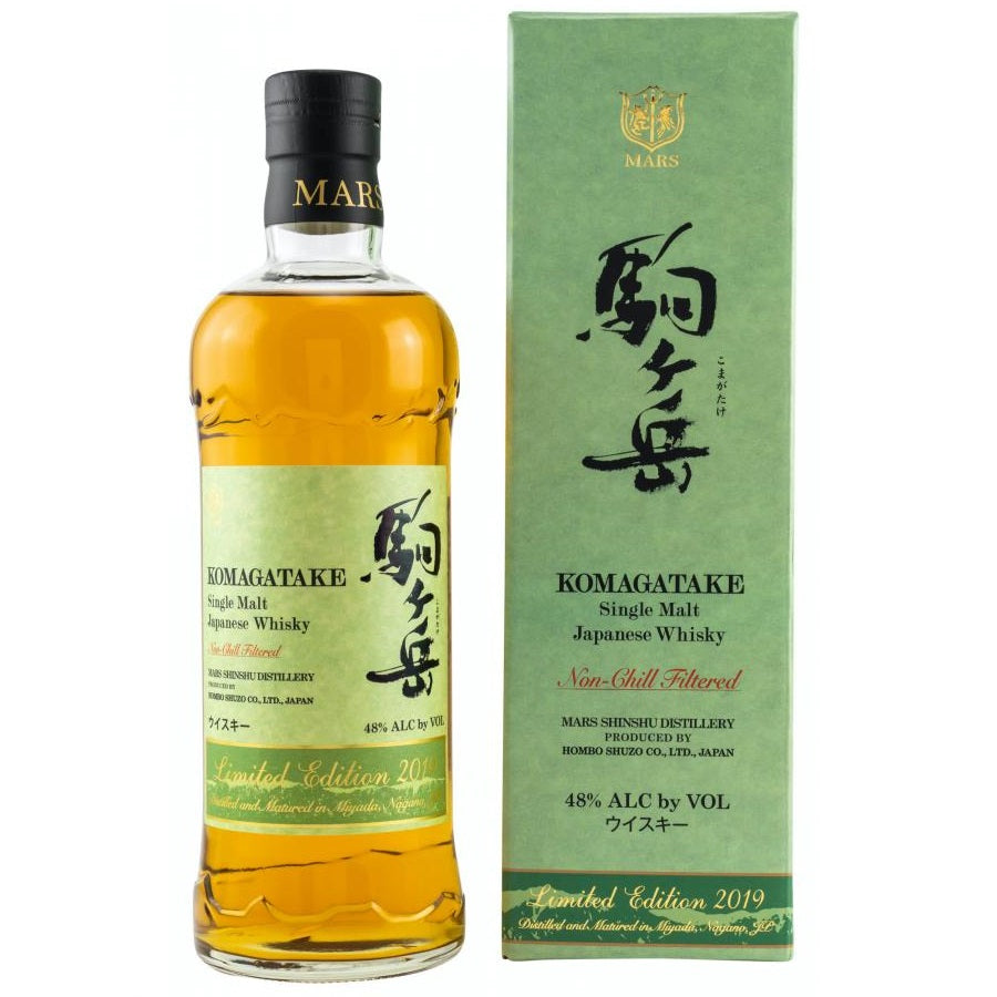 Mars Shinshu Distillery Komagatake 駒ヶ岳 Limited Edition 2019 Single Malt Japanese Whisky ABV 48% Vol 70cl / 700ml (With Gift Box)