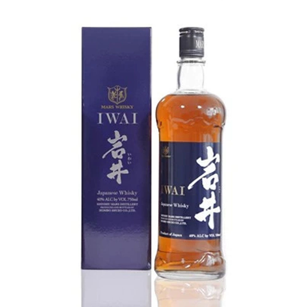 Mars Iwai 岩井 Blended Japanese Whisky ABV 40% Vol 750ml / 75cl (With Gift Box)