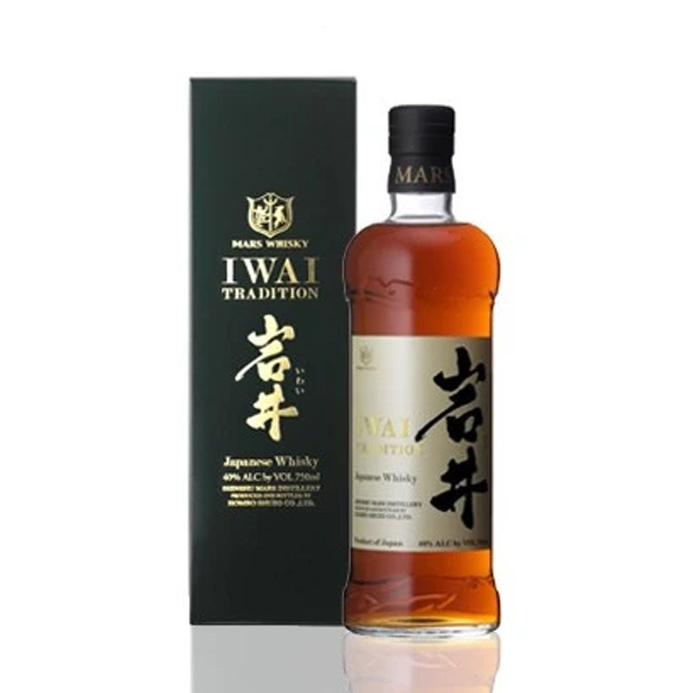 Mars Iwai 岩井 Tradition Blended Japanese Whisky ABV 40% Vol 750ml / 75cl (With Gift Box)
